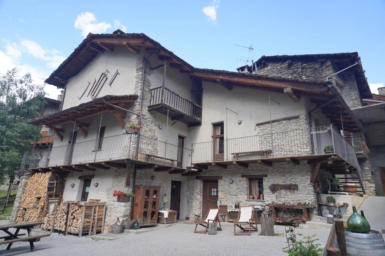 Pensione Albergo Diffuso Ceaglio Valle Maira Marmora Exterior photo