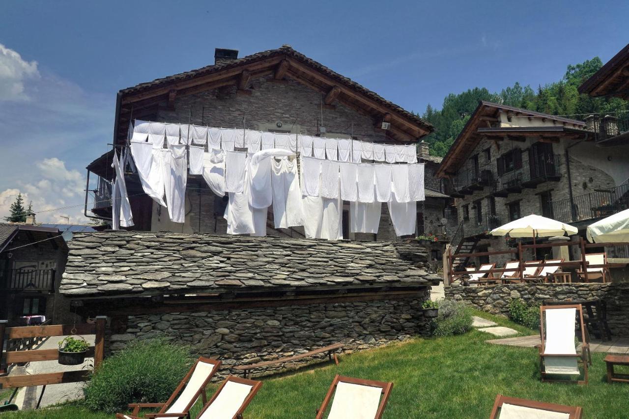 Pensione Albergo Diffuso Ceaglio Valle Maira Marmora Exterior photo